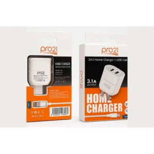 Cargador Pro21 3.1A Tipo C