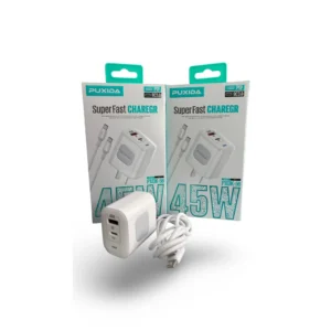 Cargador Puxida 45W Con Cable Dk56