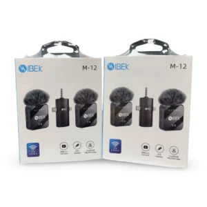 Micrófono Ibek M12 Doble Aux-Tipoc-Iphone