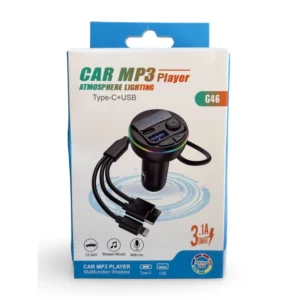Adaptador Auto Ibek Mp3 3 En 1 G46