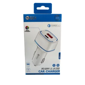 Adaptador Auto Ibek 3.1A