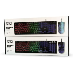Teclado Prima Duo Con Mouse Rgb