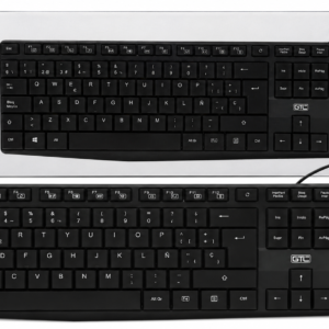 Teclado Ergonómico Gtc Usb CON CABLE Kbg 204