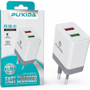 ADAPTADOR PUXIDA DK41 DOBLE USB 4.2A