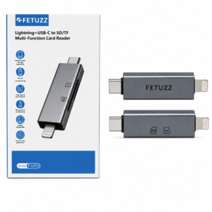 ADAPTADOR IPHONE A USB + SD/TF FETUZZ FL012